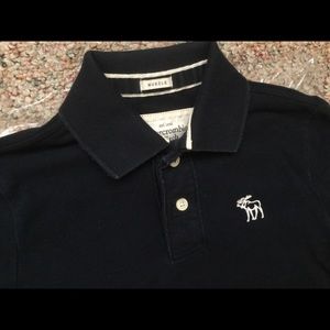 Men’s Abercrombie & Fitch short sleeve polo, small